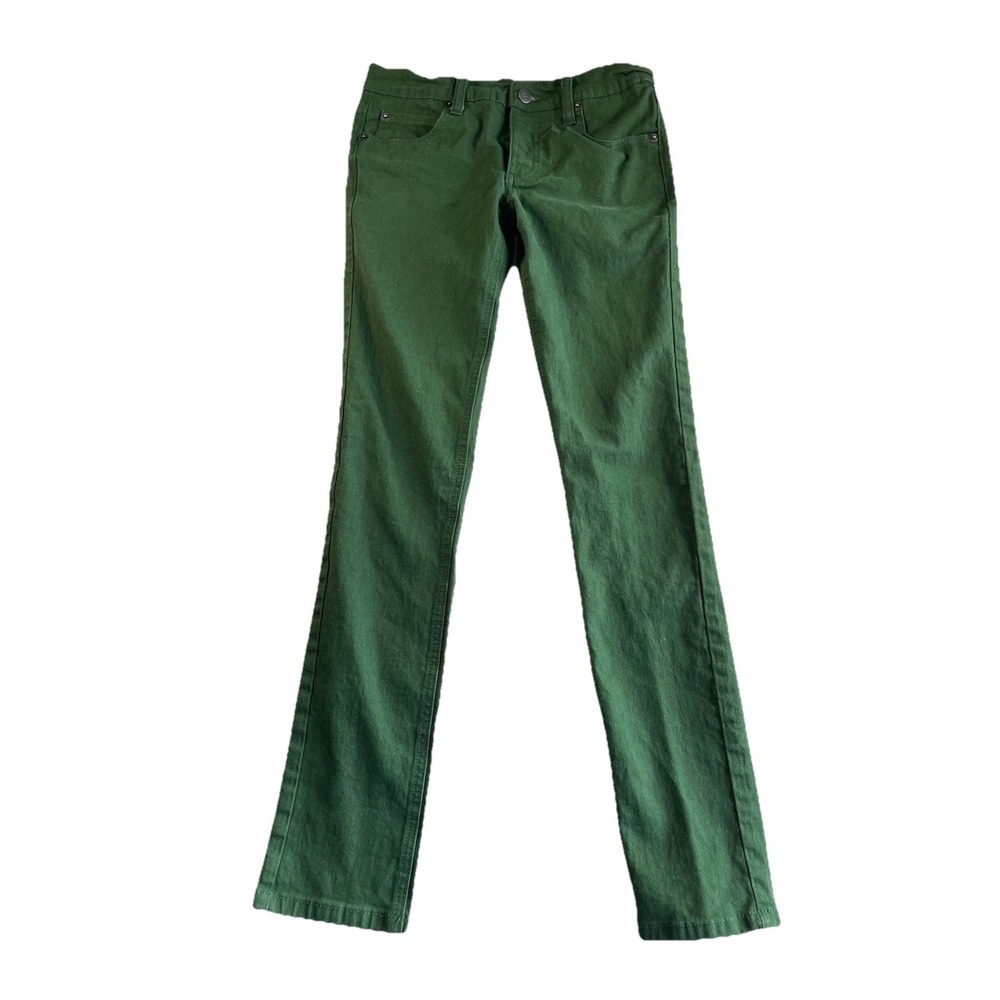 Cheap Monday Skinny Men's Olive Green Jeans W27 L28 Vintage Emo Swedish Low Rise